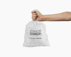 Lot de 4 sacs poubelles pour déchets alimentaires blancs IW2 4L