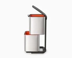 Poubelle de Tri 60l Inox Totem Max
