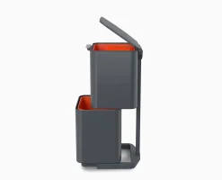 Poubelle de Tri Sélectif Grise 40 Litres Totem