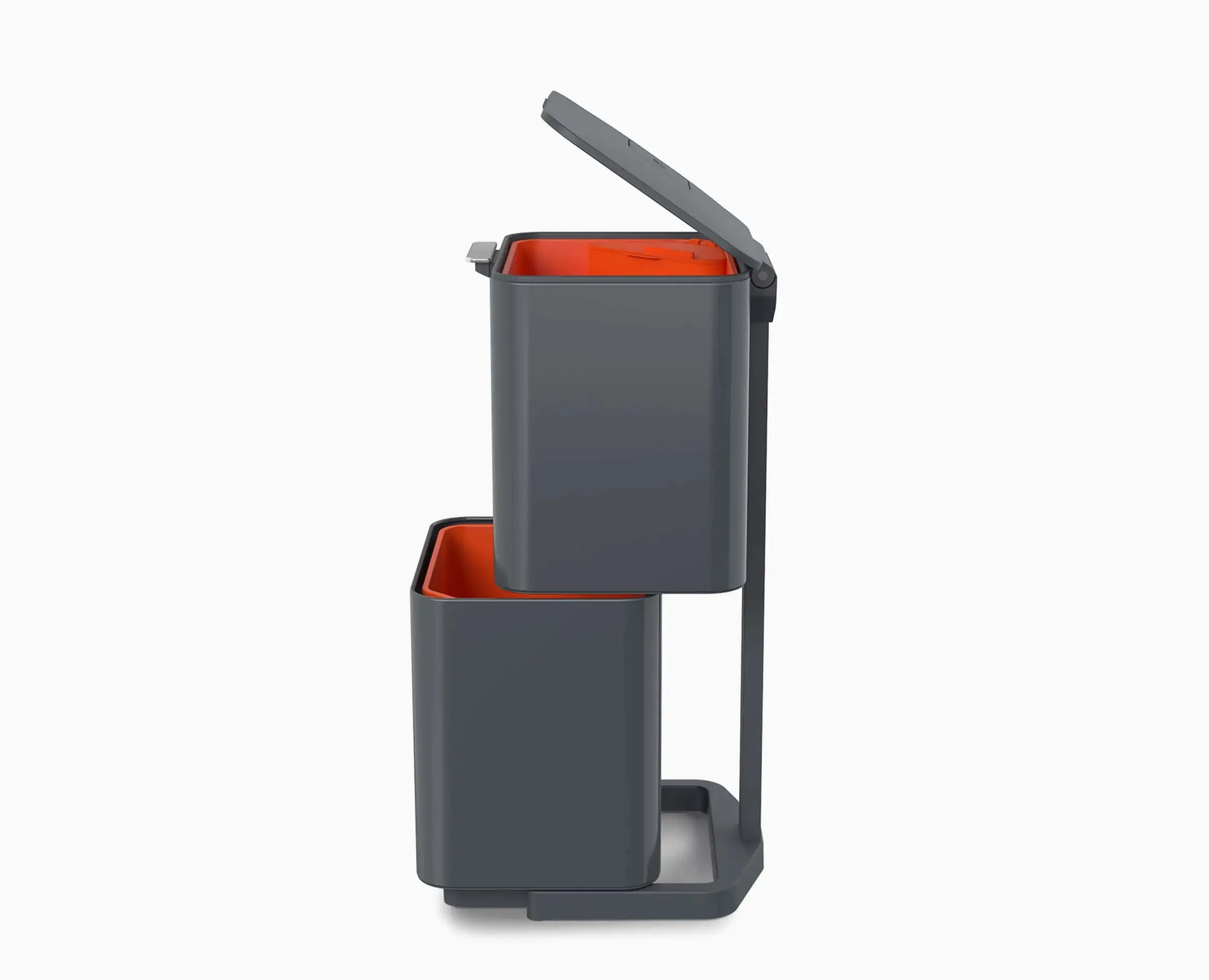 Poubelle de Tri Sélectif Grise 40 Litres Totem