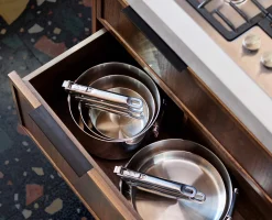 Sauteuse en Inox 28cm avec Couvercle Space Steel