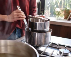 Set de 3 Casseroles en Inox Space Steel